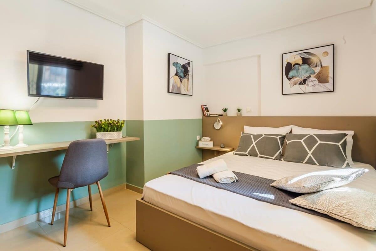 Kalamata Lime Studio - Cozy Gem With Private Parking Kültér fotó